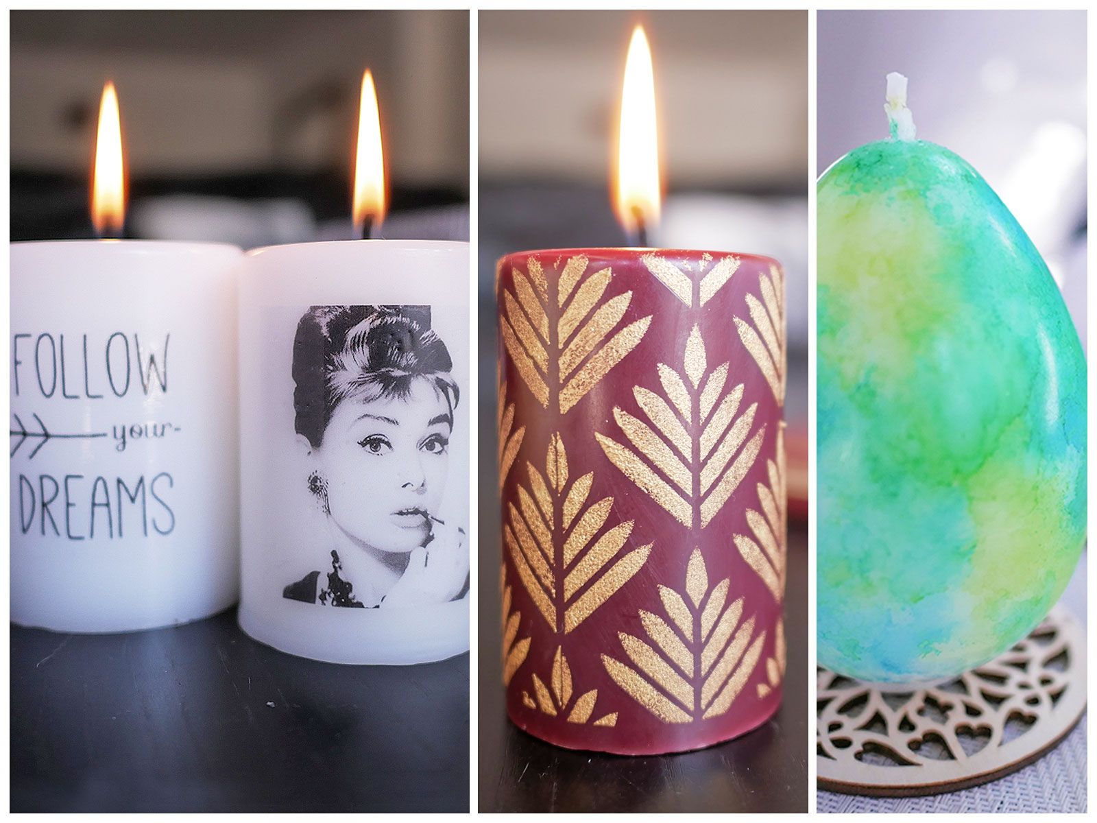 DIY – Transférer une photo sur une bougie🕯 – Ma vie de Maman