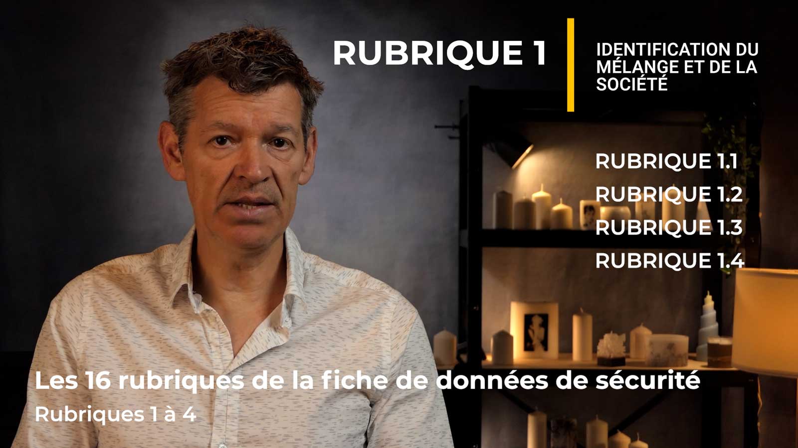 Les 16 rubriques d'une FDS